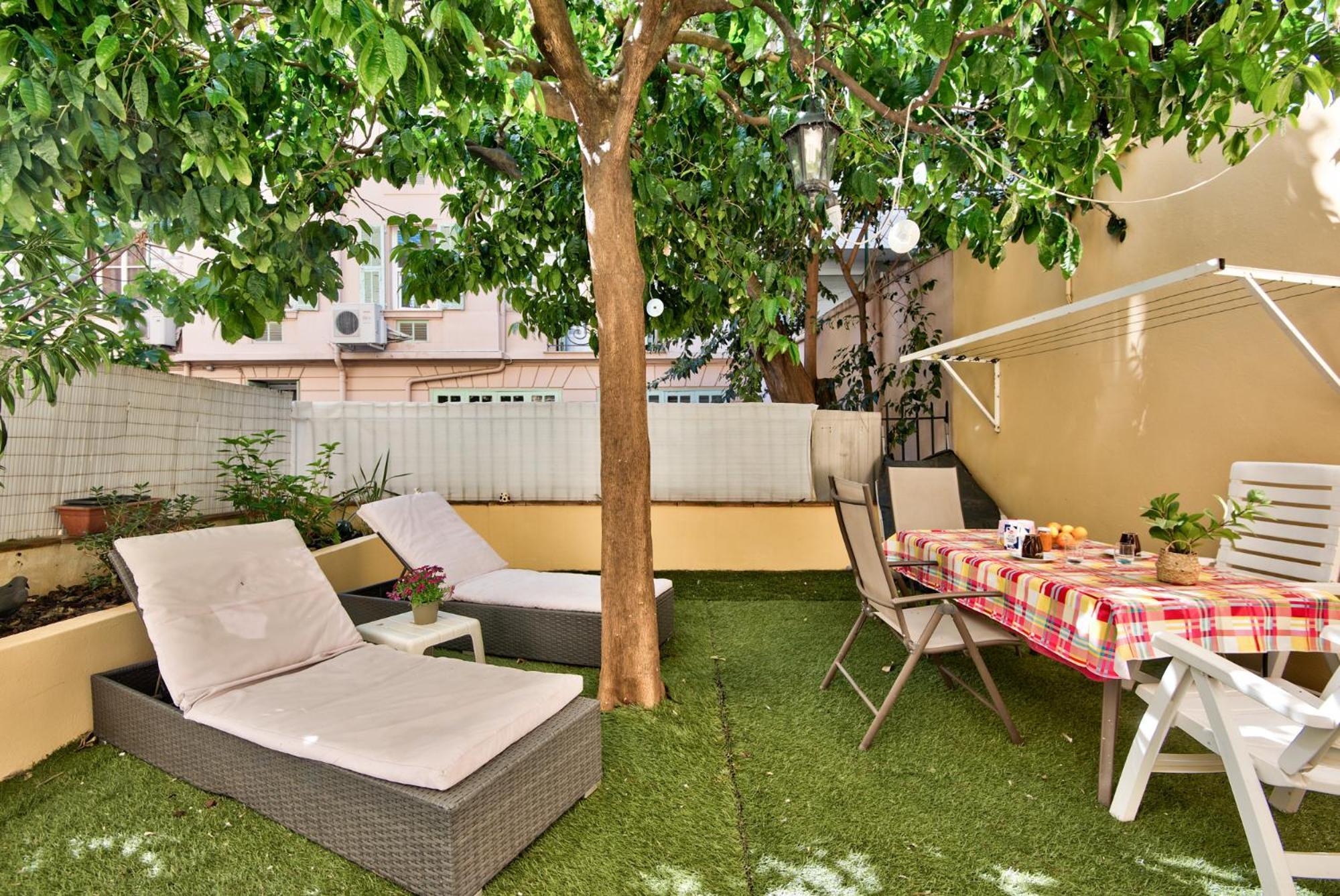 La Palais Osiris Nice Centre Jardin Wifi Clim Parking Exterior photo